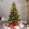 5ft. Pre-Lit North Carolina Spruce Artificial Christmas Tree, Clear LED Lights